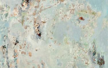 Мокрый снег. 150х100. 2013. Холст, масло